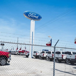 Dealership Barbed Wire & Chain Link Fence